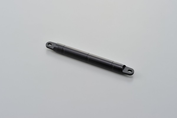 Handlebar brace bar alloy black anodized 200 mm