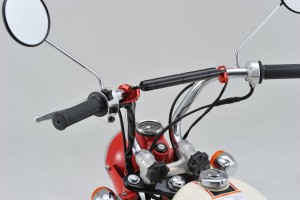 Lenkerstrebe Aluminium schwarz eloxiert 200 mm 2