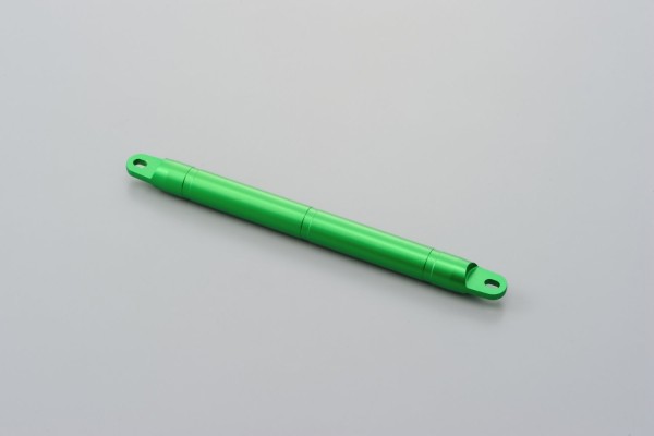 Handlebar brace bar alloy green anodized 250 mm