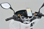 Lenkerstrebe Aluminium schwarz eloxiert 250 mm