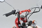 Lenkerstrebe Aluminium rot eloxiert 100 mm