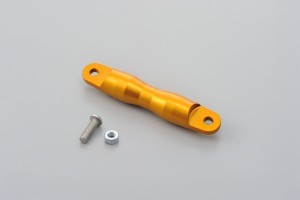 Handlebar brace bar alloy gold anodized 100 mm