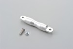 Lenkerstrebe Aluminium silber eloxiert 100 mm