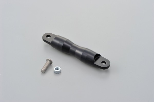 Handlebar brace bar alloy black anodized 100 mm