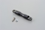 Lenkerstrebe Aluminium schwarz eloxiert 100 mm