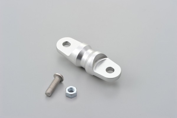Handlebar brace bar alloy silver 50 mm