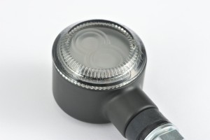 "D-LIGHT SOL" LED indicator pair integr. tail brake light black smoked lens 2