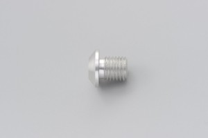 Abdeckschraube Alu CNC silber eloxiert f. Spiegelgewinde... 2
