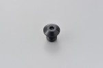 Mirror hole plug bolt CNC black anodized f. M10 x P1.25 right hand side Mirror hole plug bolt CNC black anodized f. M10 x P1.25 right hand side