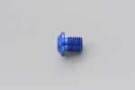 Mirror hole plug bolt CNC blue f. M10 x P1.25 right hand side