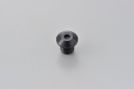 Mirror hole plug bolt CNC black anodized f. M10 x P1.25 left hand side Mirror hole plug bolt CNC black anodized f. M10 x P1.25 left hand side