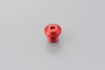Abdeckschraube Alu CNC rot eloxiert f. Spiegelgewinde M10 x P1.25 Linksgewinde Abdeckschraube Alu CNC rot eloxiert f. Spiegelgewinde M10 x P1.25 Linksgewinde
