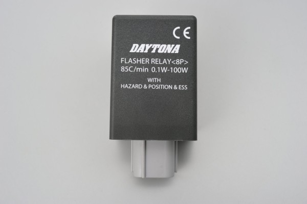IC flasher relay 8P HONDA f. LED & bulb 12V