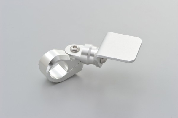 Aluminum handle clamp bracket 22.2mm silver...