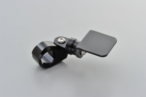 Aluminum handle clamp bracket 22.2mm black anodized 2
