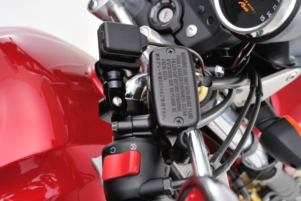 Aluminum handle clamp bracket 22.2mm black...