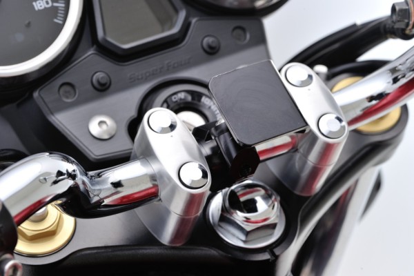 Aluminum handle clamp bracket 22.2mm black...