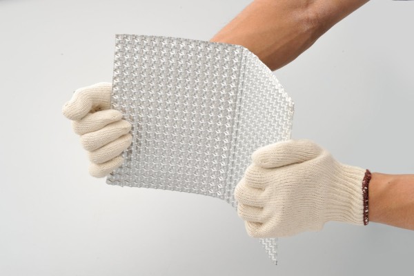 Aluminum heat shield plate 210 x 300 mm