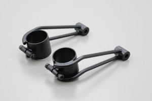 Headlight bracket retro type black 41mm