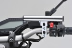 Universal Haltestrebe 155mm ø22.2mm chrom f. Hauptbremszylinder Klemme