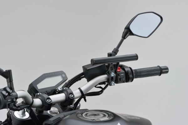 Mount bar 155mm ø22.2mm black master cylinder...