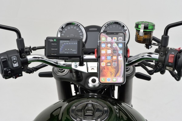 Mount bar 155mm ø22.2mm chrome handle clamp...