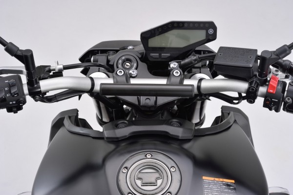 Mount bar 155mm ø22.2mm black handle clamp...