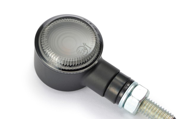 "D-LIGHT SOL" LED Blinker Paar schwarz smoke