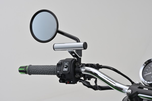 Mount bar 100mm ø22.2mm chrome mirror clamp...