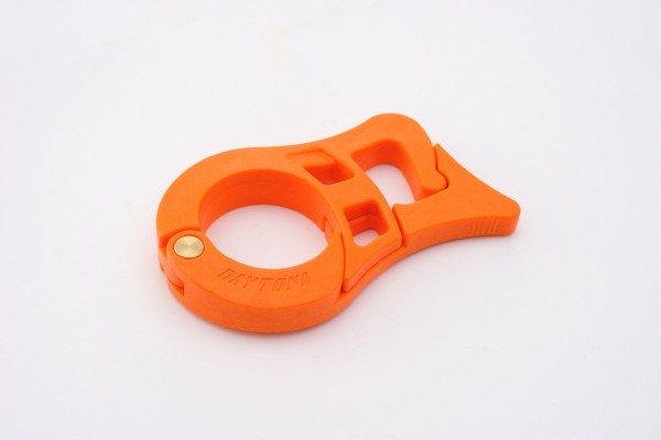 Front lever lock grip clamp type orange