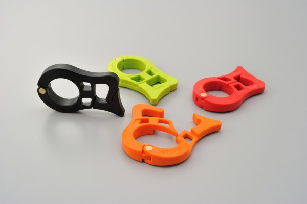 Front lever lock grip clamp type green