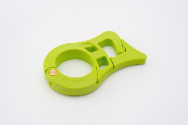 Front lever lock grip clamp type green