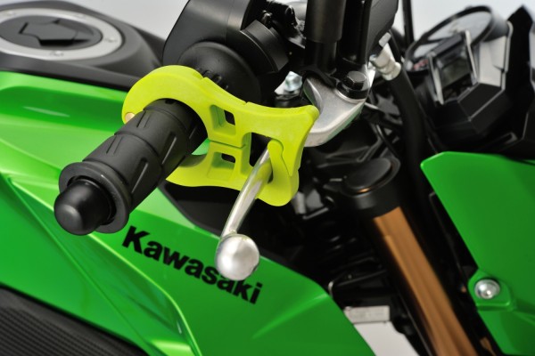 Front lever lock grip clamp type green