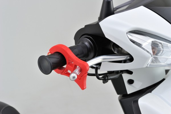 Front lever lock grip clamp type red