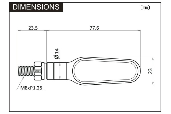 "D-LIGHT STELLAR" sequential LED indicators pair