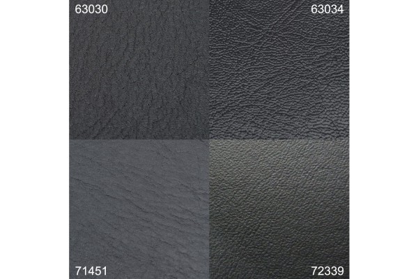 Seat repair sticker matte black fine pattern 110x170mm