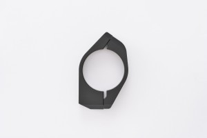 Fork clamp set (2P) DIA.43 for indicator mount aluminium black 2