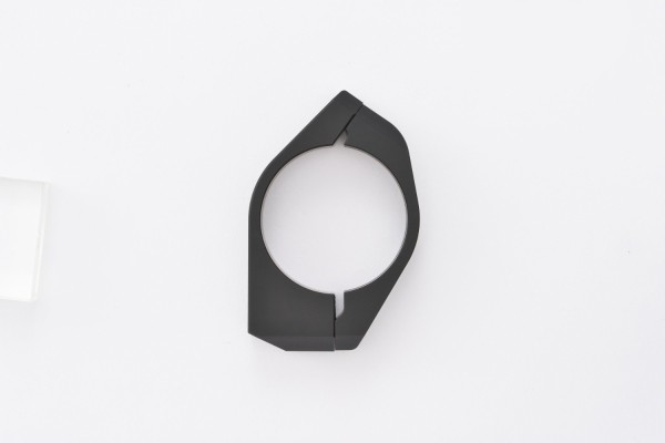 Fork clamp set (2P) DIA.47 for indicator mount aluminium black