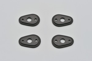 Indicator CNC mounting plates set Yamaha Kawasaki