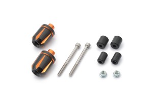 "TKM-2" Lenkergewichte Paar 2-farbig eloxiert 7/8" + 1" /...