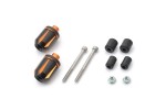 "TKM-2" Handlebar end pair dual anodized 7/8" + 1" / Ø 14-19 mm orange black "TKM-2" Handlebar end pair dual anodized 7/8" + 1" / Ø 14-19 mm orange black