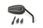 "D-MIRROR-6" Aluminum mirror black right "D-MIRROR-6" Aluminum mirror black right
