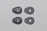 Blinker ABS Montageplatten Set Suzuki