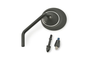 "D-MIRROR-8" Aluminium Seitenspiegel schwarz links