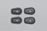 Blinker ABS Montageplatten Set Kawasaki