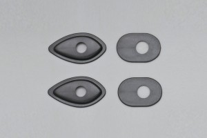 Indicator ABS mounting plates set Honda