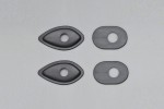 Indicator ABS mounting plates set Honda