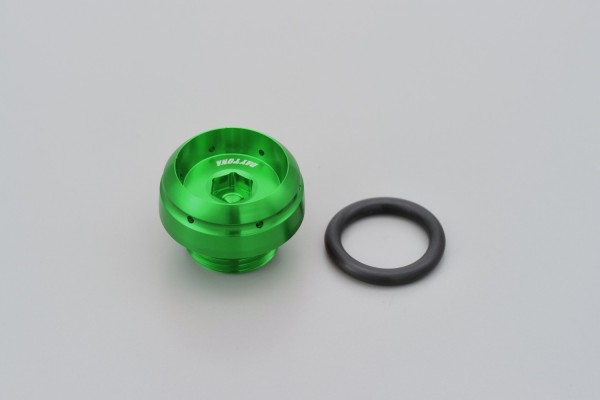 "BULLET" Oil filler cap M20 x P1.5 green