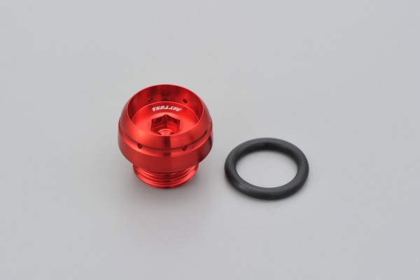 "BULLET" Oil filler cap M20 x P2.5 red