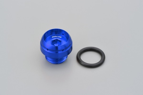 "BULLET" Oil filler cap M20 x P2.5 blue